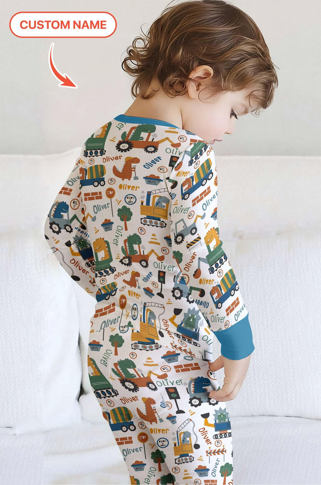 Zweiteiliges, kurzärmliges Pyjama-Set mit Marienkäfern