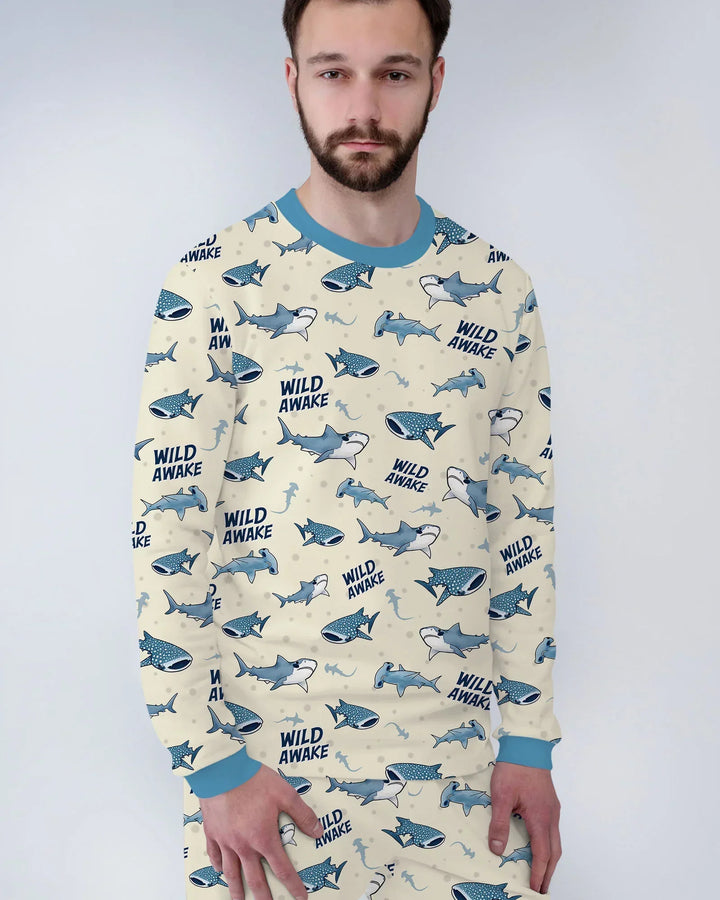 Vorlage Herren-Pyjama-Set