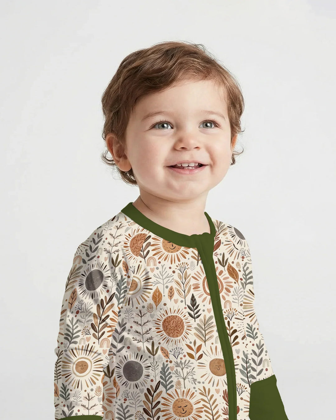 Boho Sunshine Garden Bamboo Convertible Zippy