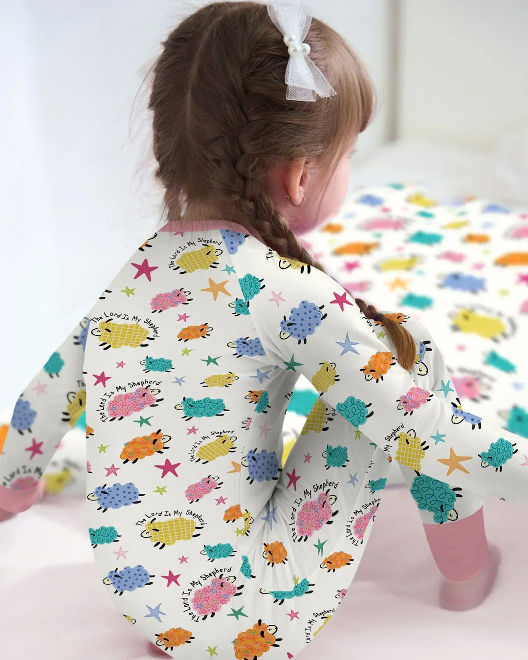 Gerippte Babykleidung mit individuellem Foto - Weich &amp; Skizzenhaft
