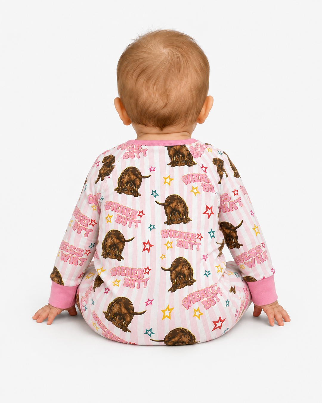 Guess What? Wiener Butt! Bamboo Convertible Zippy