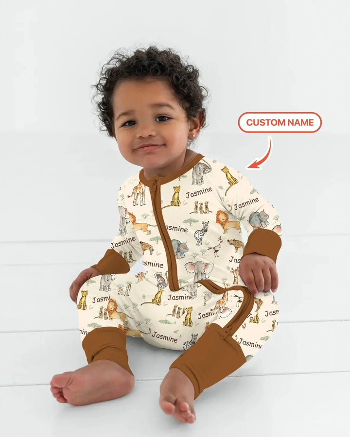 Gerippte Babykleidung mit individuellem Foto - Weich &amp; Skizzenhaft