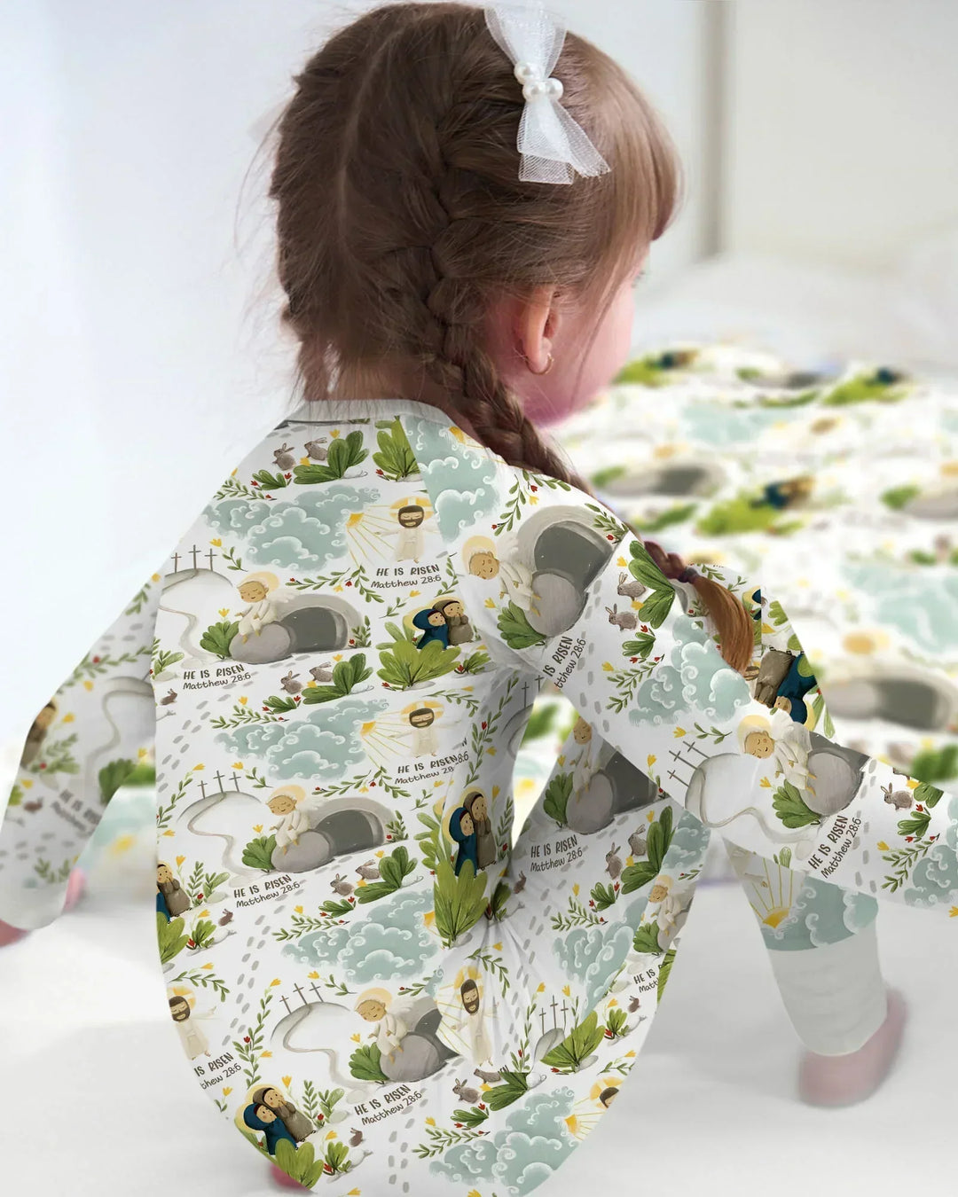 Gerippte Babykleidung mit individuellem Foto - Weich &amp; Skizzenhaft