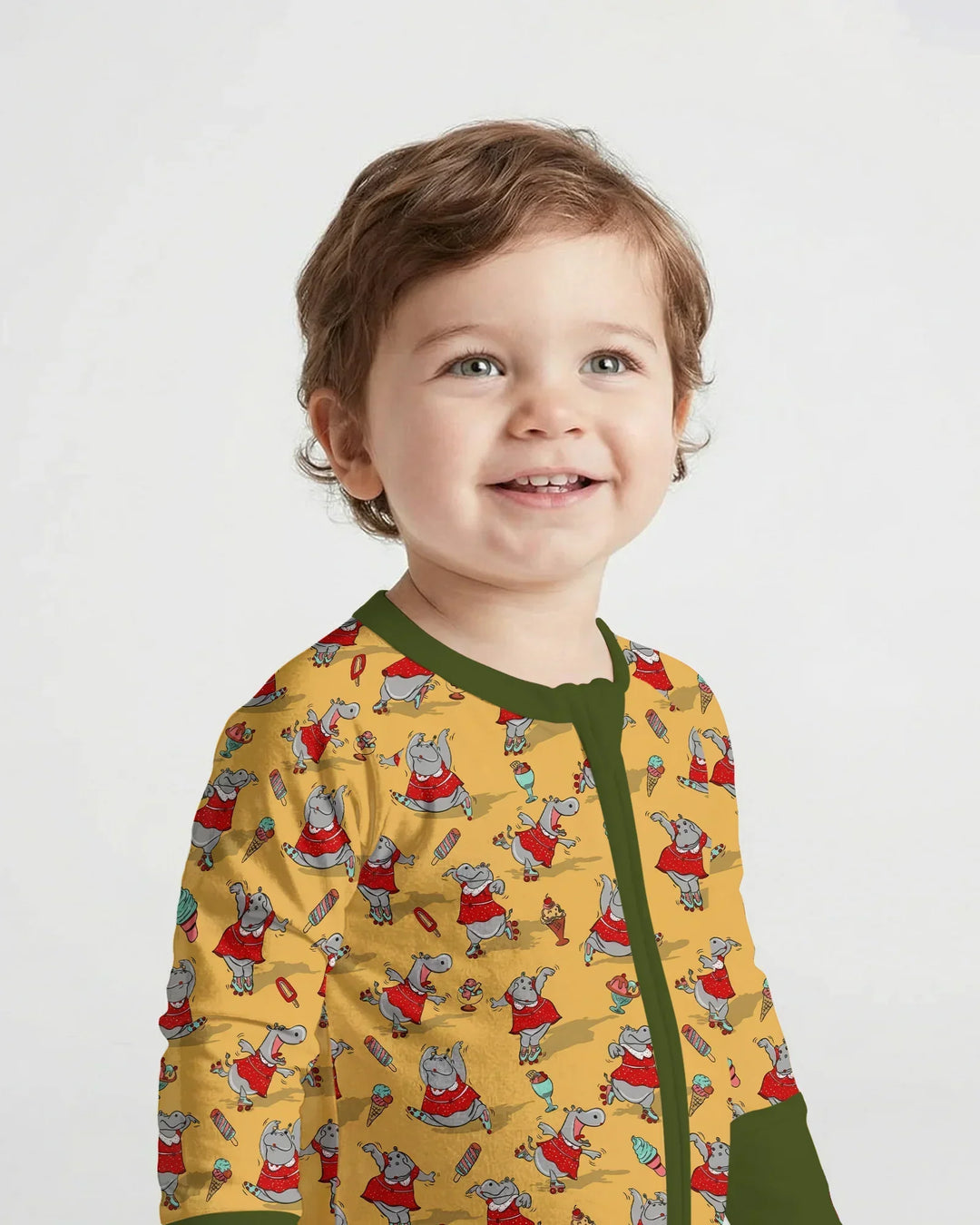 Dancing Hippo Treats Bamboo Convertible Zippy