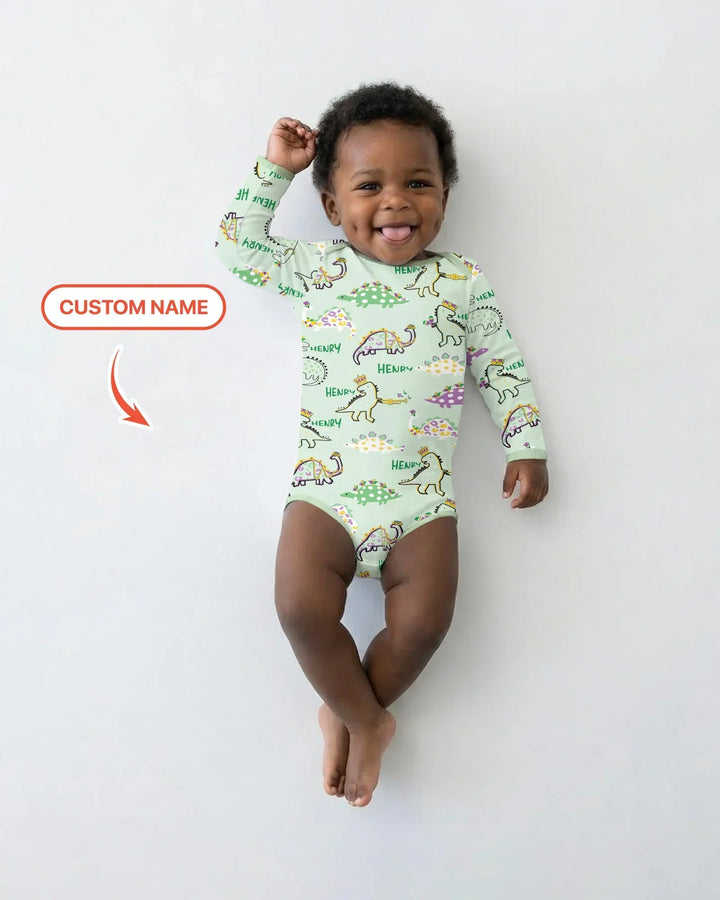Gerippte Babykleidung mit individuellem Foto - Weich &amp; Skizzenhaft