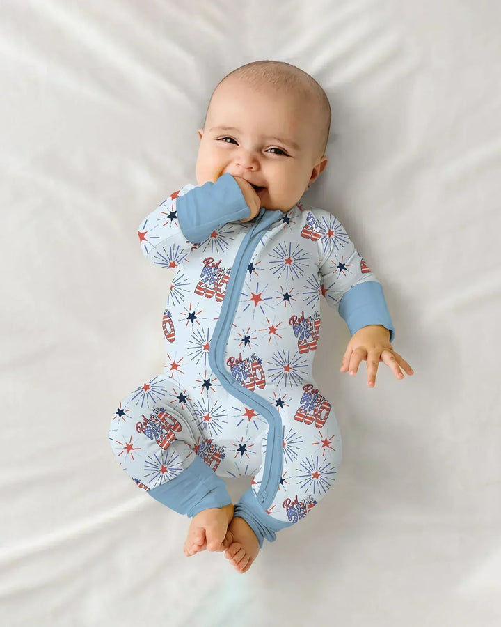 Gerippte Babykleidung mit individuellem Foto - Weich &amp; Skizzenhaft