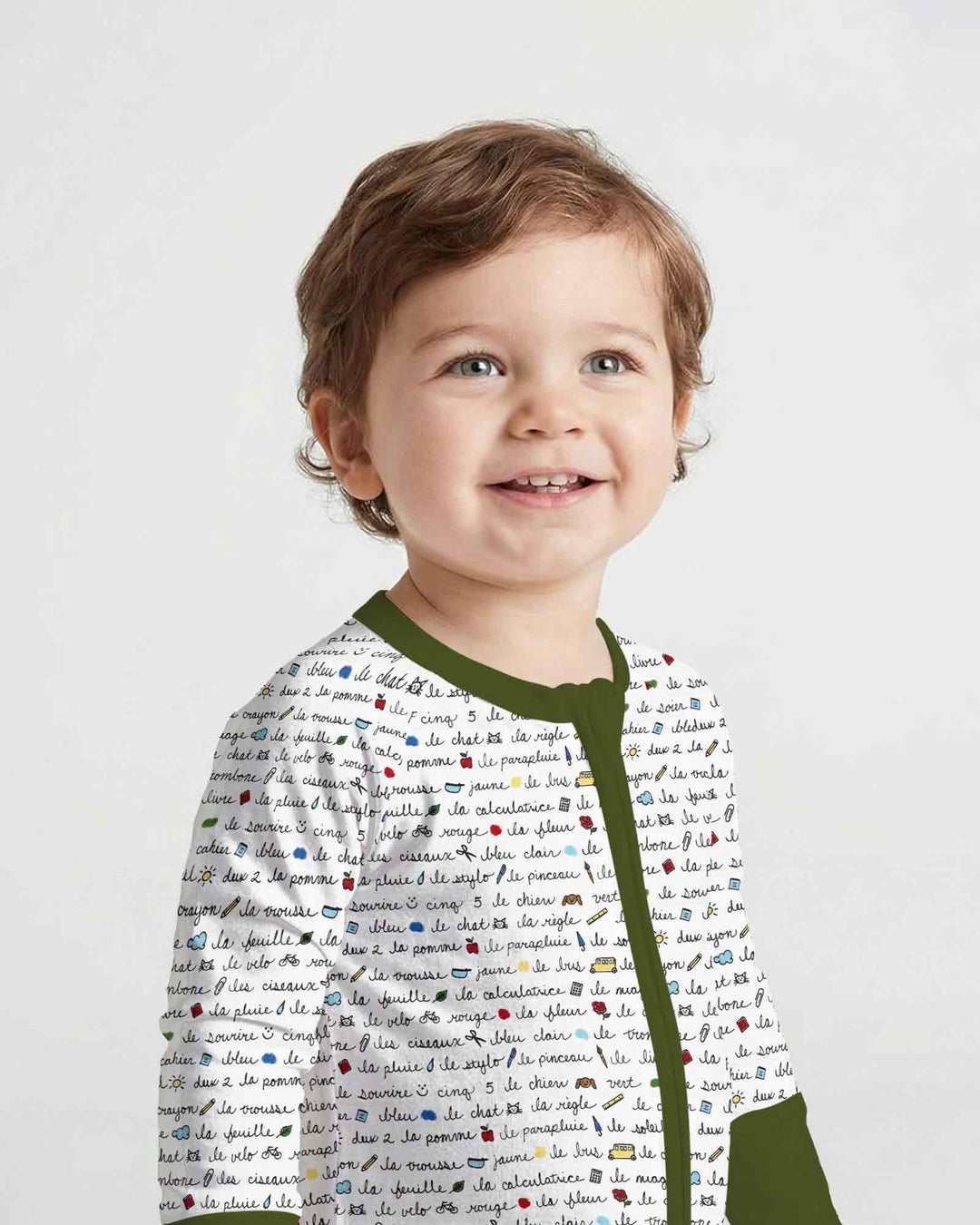 French Classroom Notes Bamboo Convertible Zippy
