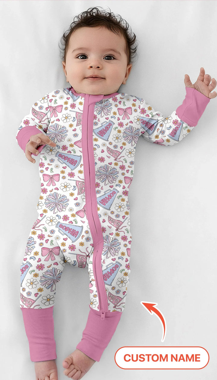 Gerippte Babykleidung mit individuellem Foto - Weich &amp; Skizzenhaft