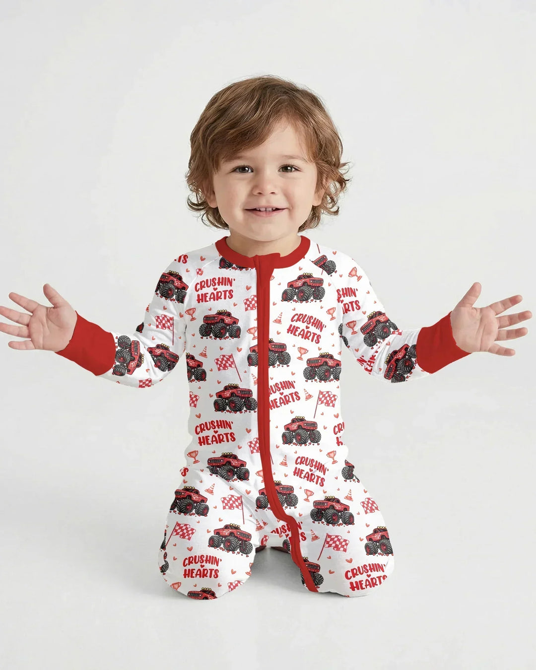 Gerippte Babykleidung mit individuellem Foto - Weich &amp; Skizzenhaft