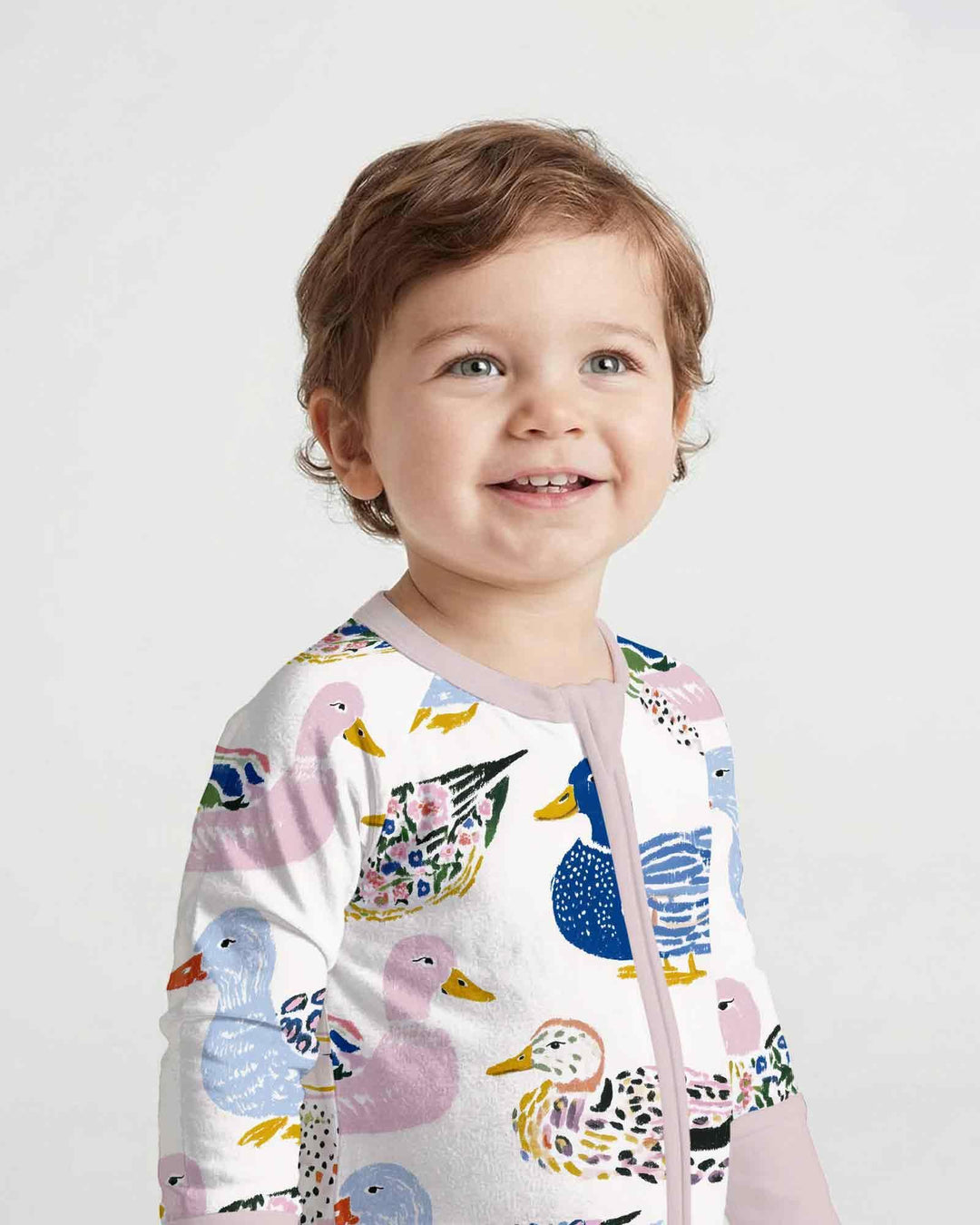 Gerippte Babykleidung mit individuellem Foto - Weich &amp; Skizzenhaft