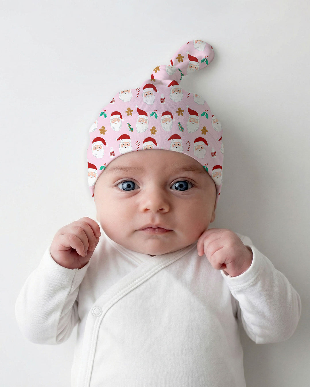 Christmas Sweet Santa Bamboo Knotted Hat