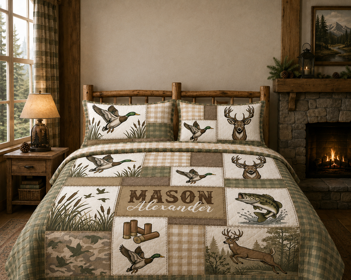 Vorlage Quilt Decke