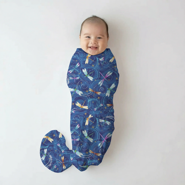 Moonlit Wings Bamboo Swaddle Blanket
