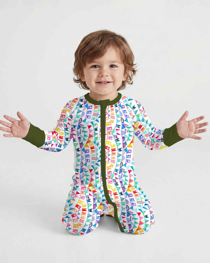 Gerippte Babykleidung mit individuellem Foto - Weich &amp; Skizzenhaft