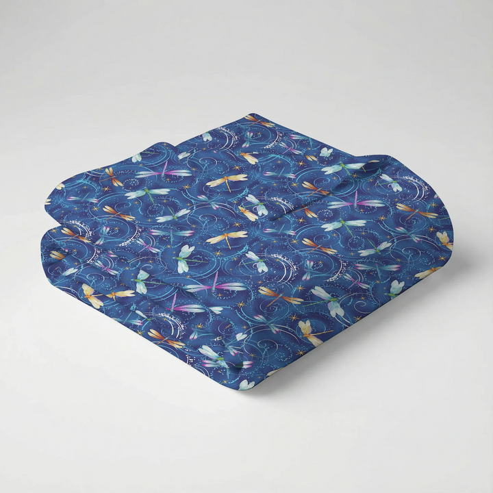 Moonlit Wings Bamboo Swaddle Blanket