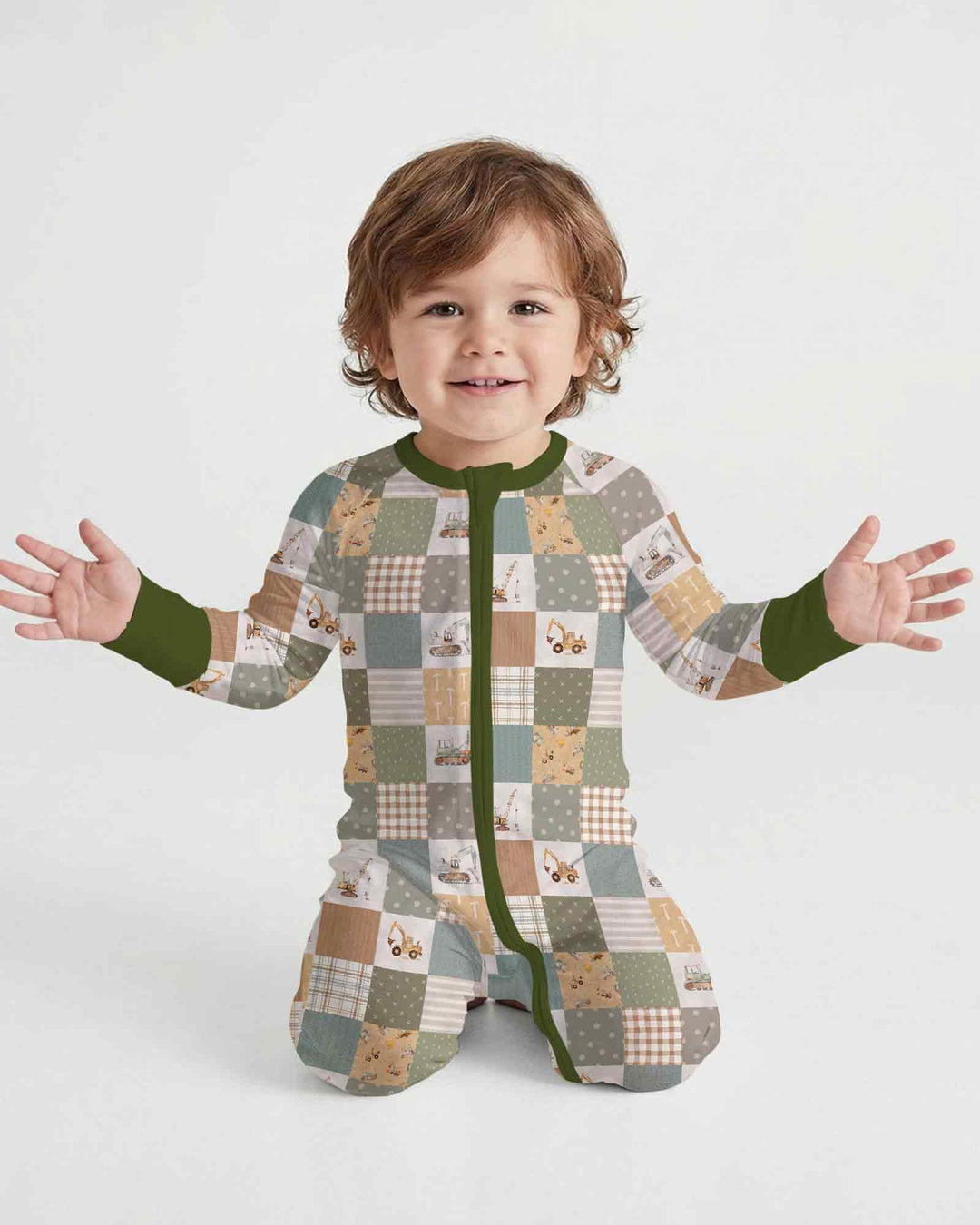 Gerippte Babykleidung mit individuellem Foto - Weich &amp; Skizzenhaft