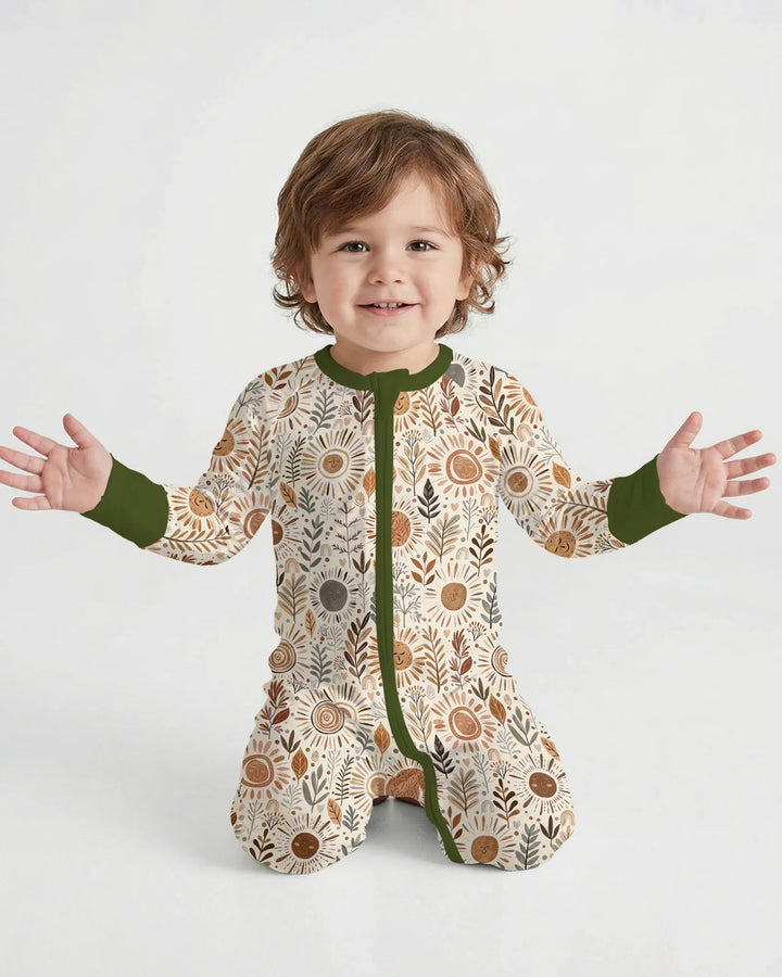 Boho Sunshine Garden Bamboo Convertible Zippy