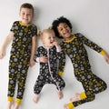 Zweiteiliges, kurzärmliges Pyjama-Set mit Marienkäfern