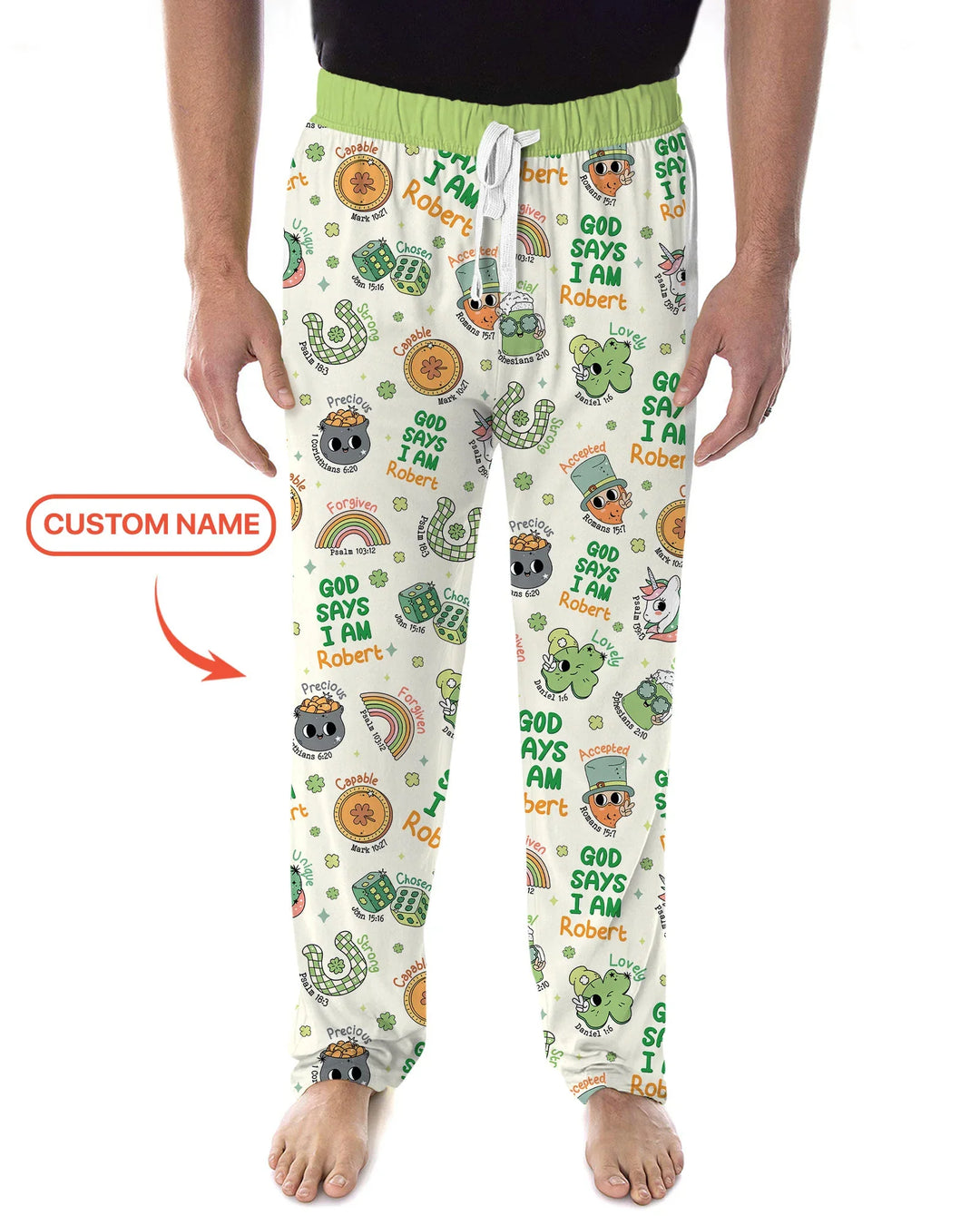 Vorlage Benutzerdefiniertes Herren-Pyjama-Set