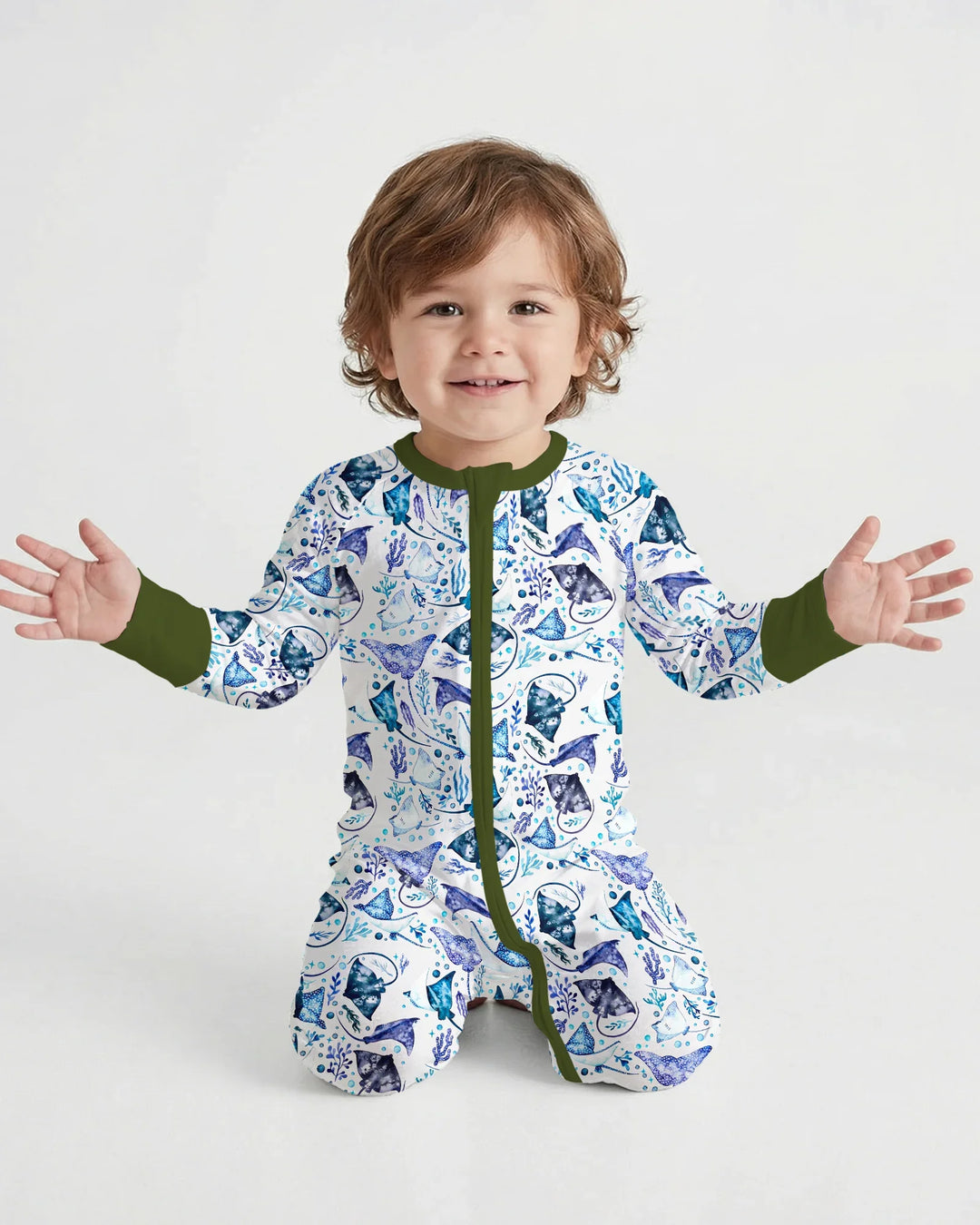 Ocean Dreams Drift Bamboo Convertible Zippy