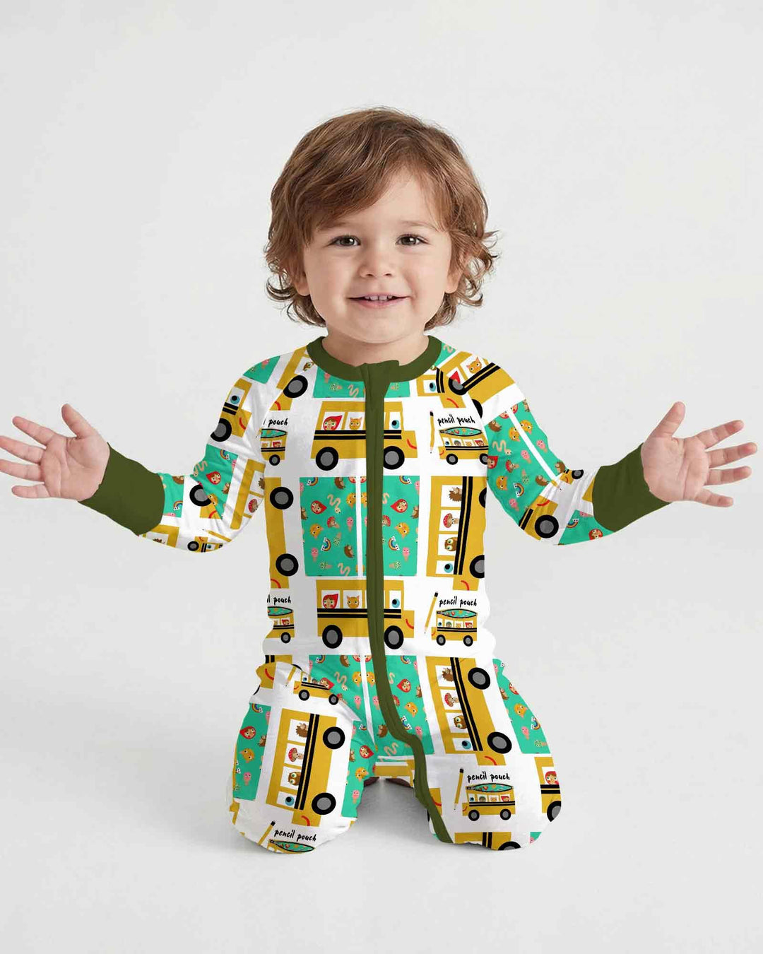 Gerippte Babykleidung mit individuellem Foto - Weich &amp; Skizzenhaft