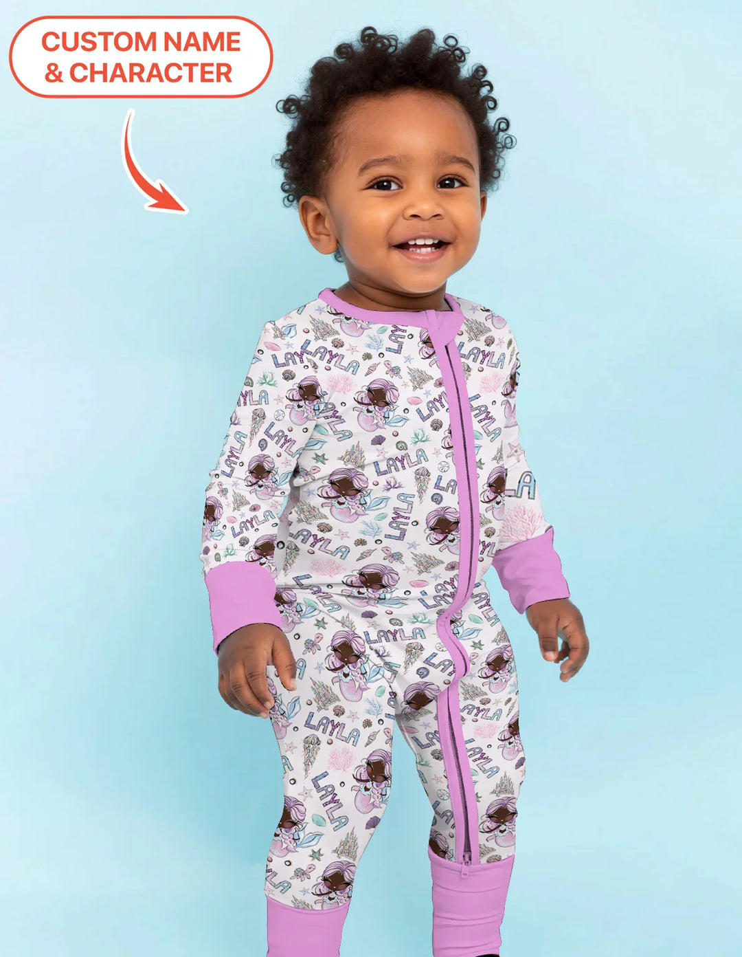 Gerippte Babykleidung mit individuellem Foto - Weich &amp; Skizzenhaft