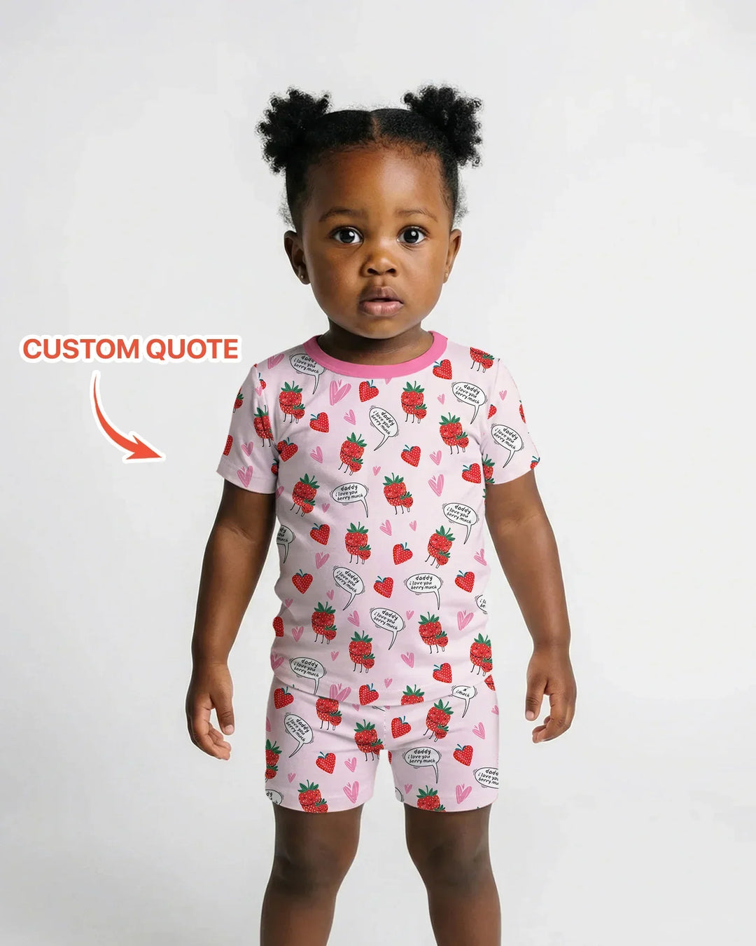 Zweiteiliges Pyjama-Set mit kurzen Ärmeln und Shorts im Sommer-Design