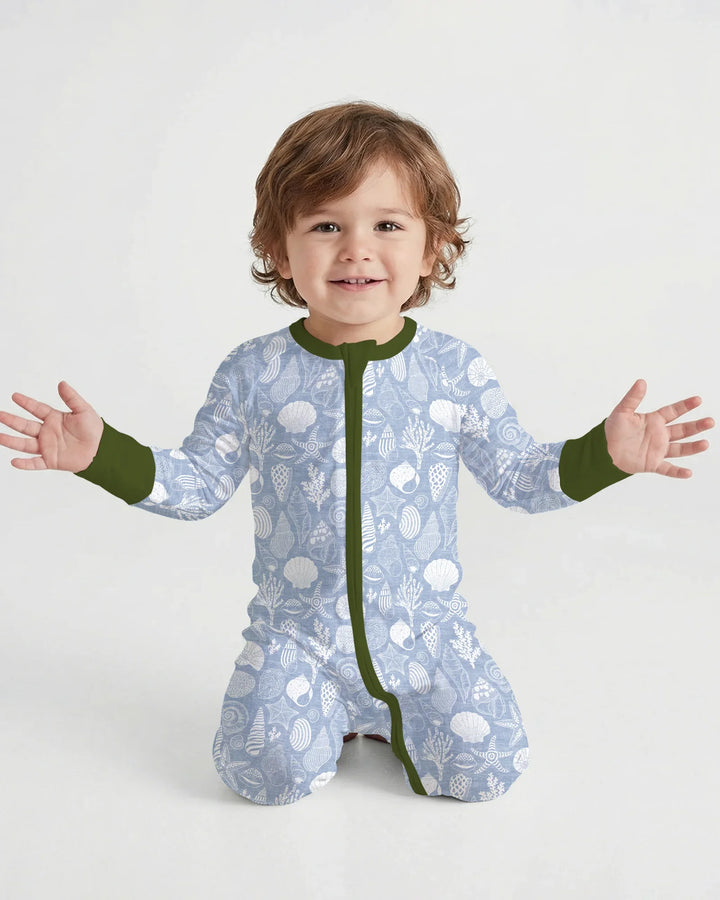 Gerippte Babykleidung mit individuellem Foto - Weich &amp; Skizzenhaft