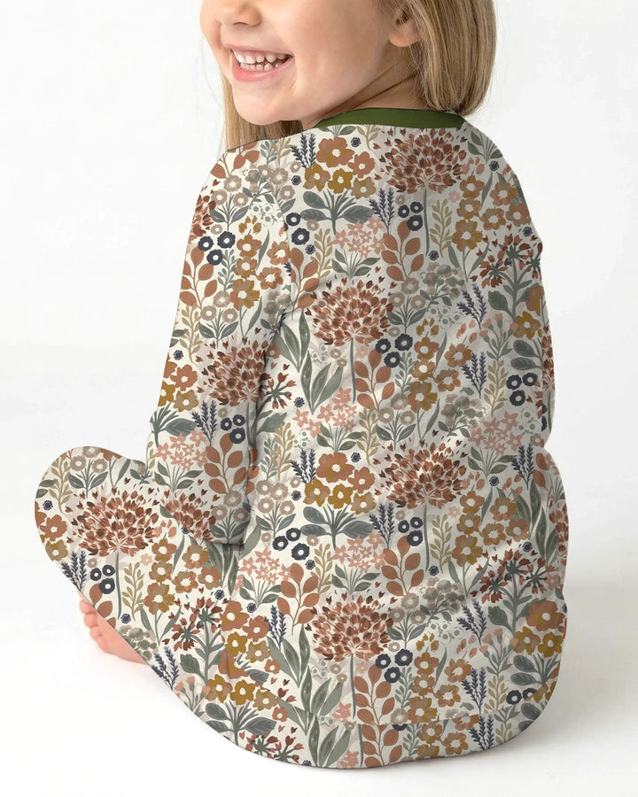 Autumn Meadow Botanicals Bamboo Two Piece Long Sleeve Pajama Set