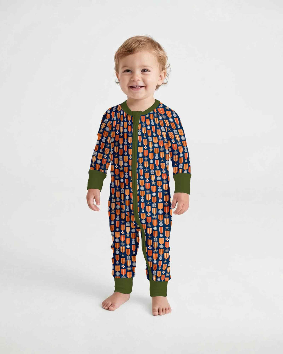 Gerippte Babykleidung mit individuellem Foto - Weich &amp; Skizzenhaft