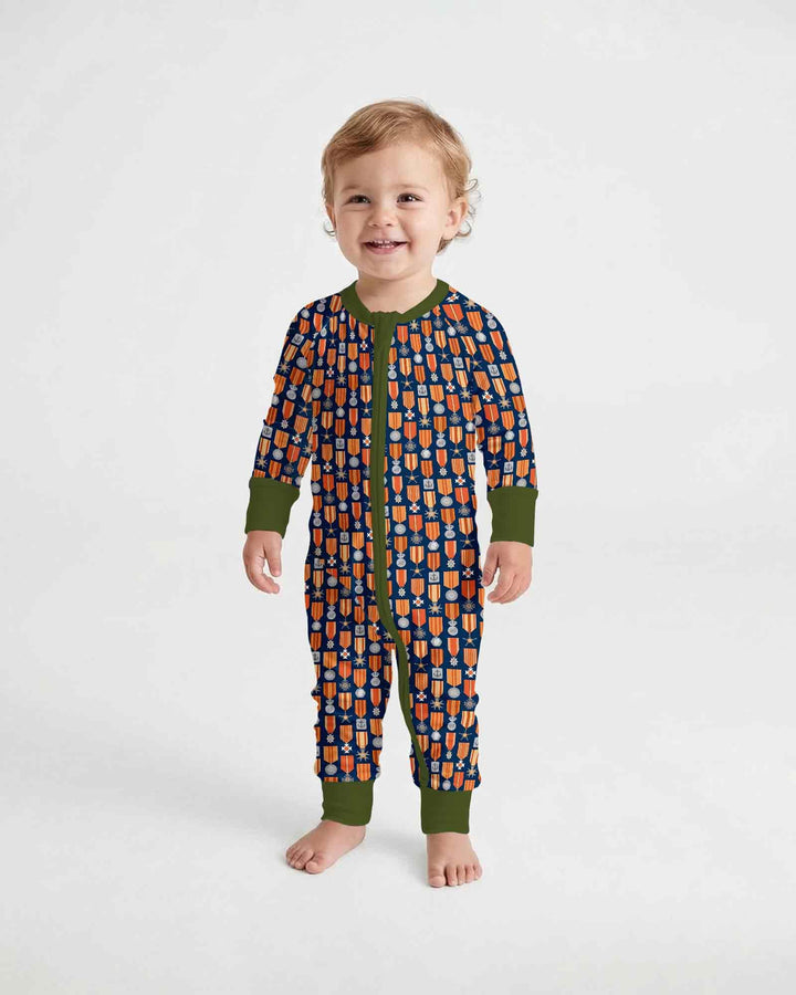 Gerippte Babykleidung mit individuellem Foto - Weich &amp; Skizzenhaft