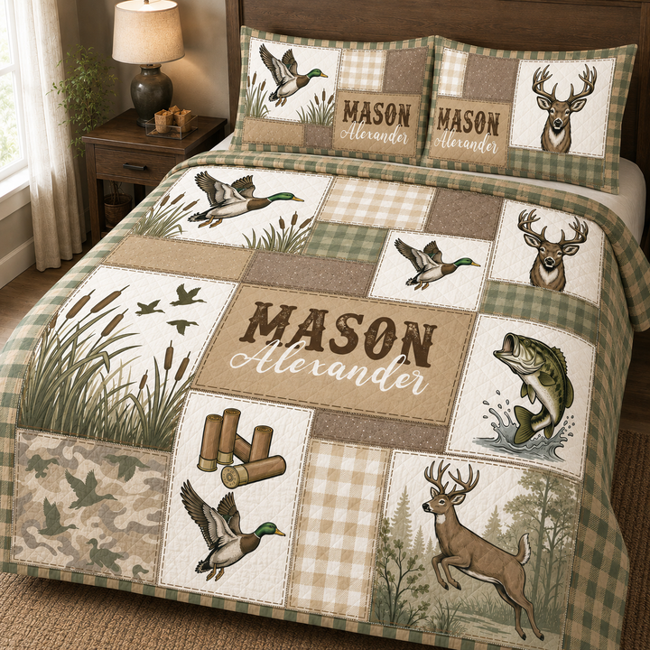 Vorlage Quilt Decke