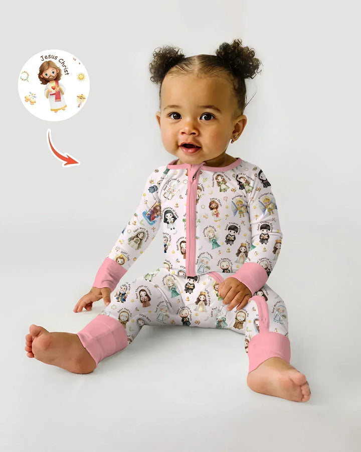 Gerippte Babykleidung mit individuellem Foto - Weich &amp; Skizzenhaft