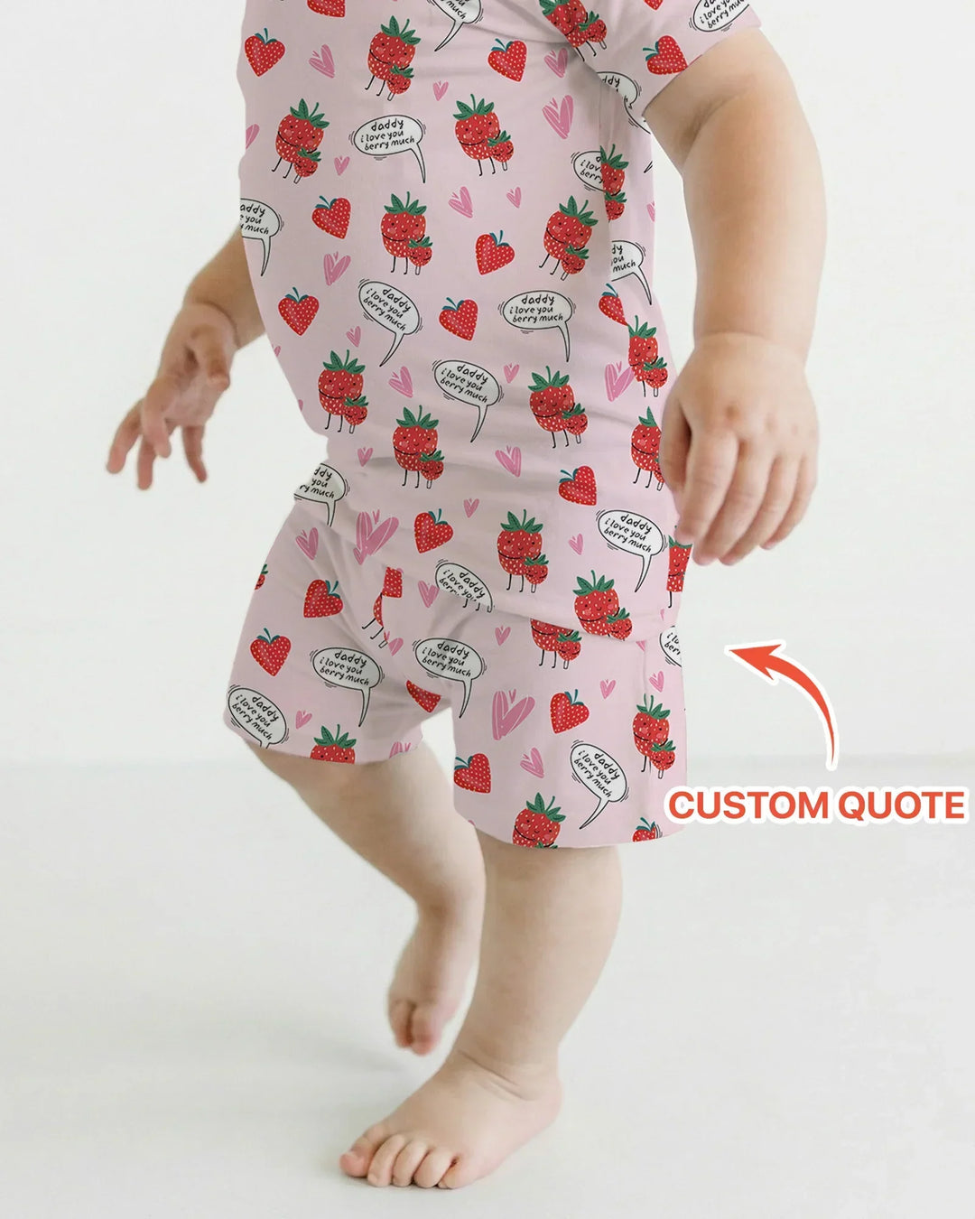 Zweiteiliges Pyjama-Set mit kurzen Ärmeln und Shorts im Sommer-Design