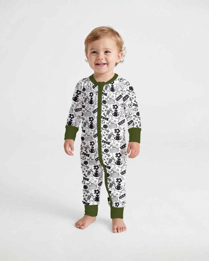 Gerippte Babykleidung mit individuellem Foto - Weich &amp; Skizzenhaft