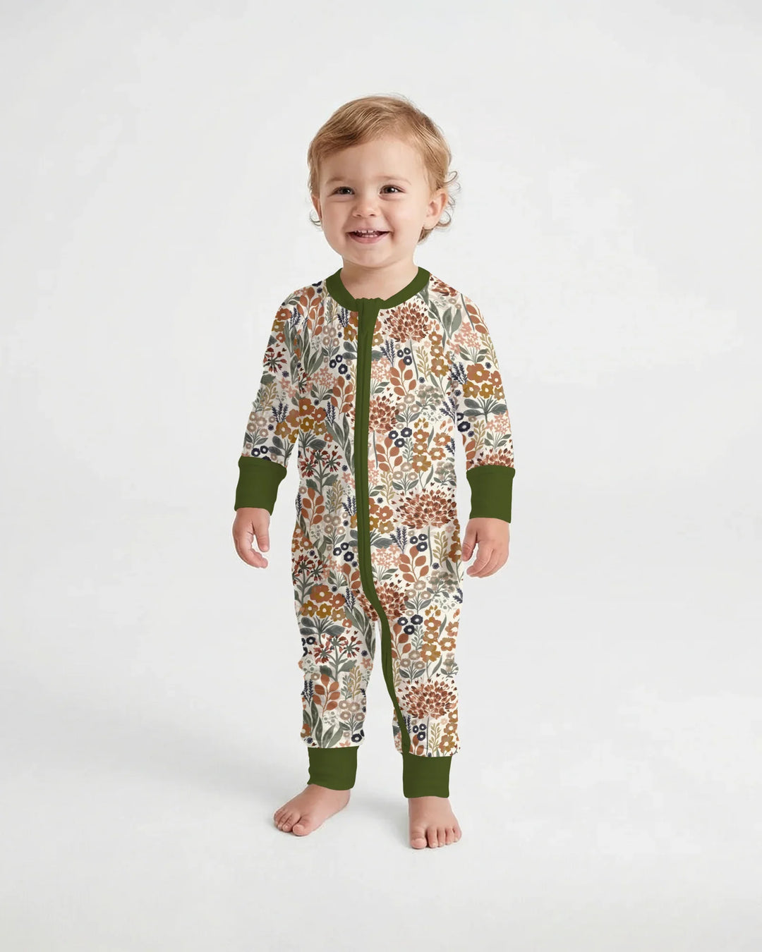 Gerippte Babykleidung mit individuellem Foto - Weich &amp; Skizzenhaft
