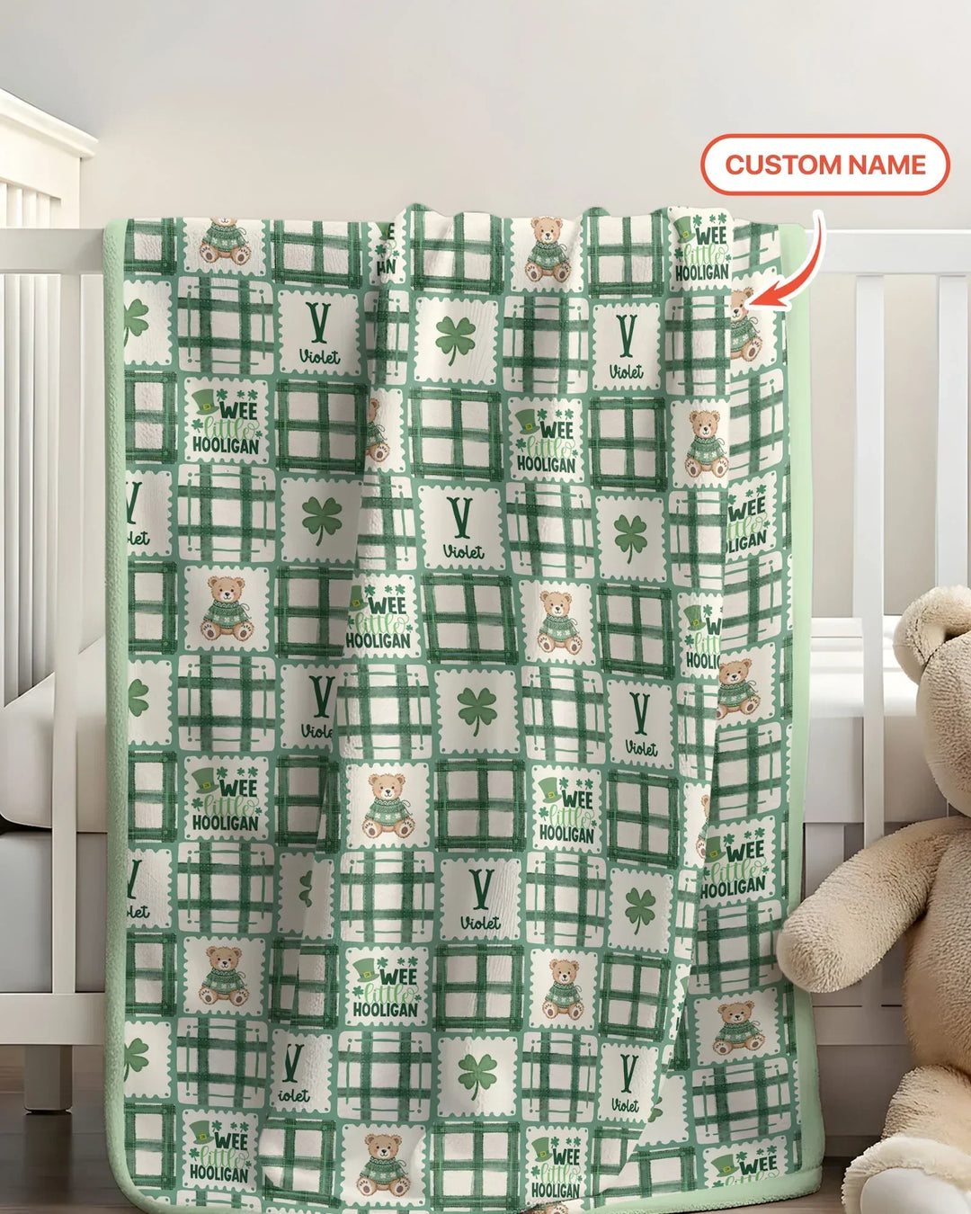 Vorlage Quilt Decke