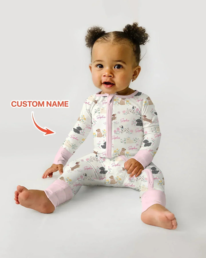 Gerippte Babykleidung mit individuellem Foto - Weich &amp; Skizzenhaft