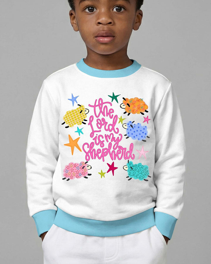 Der Herr ist mein Hirte Bambus-Rundhals-Sweatshirt