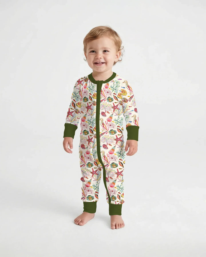 Gerippte Babykleidung mit individuellem Foto - Weich &amp; Skizzenhaft