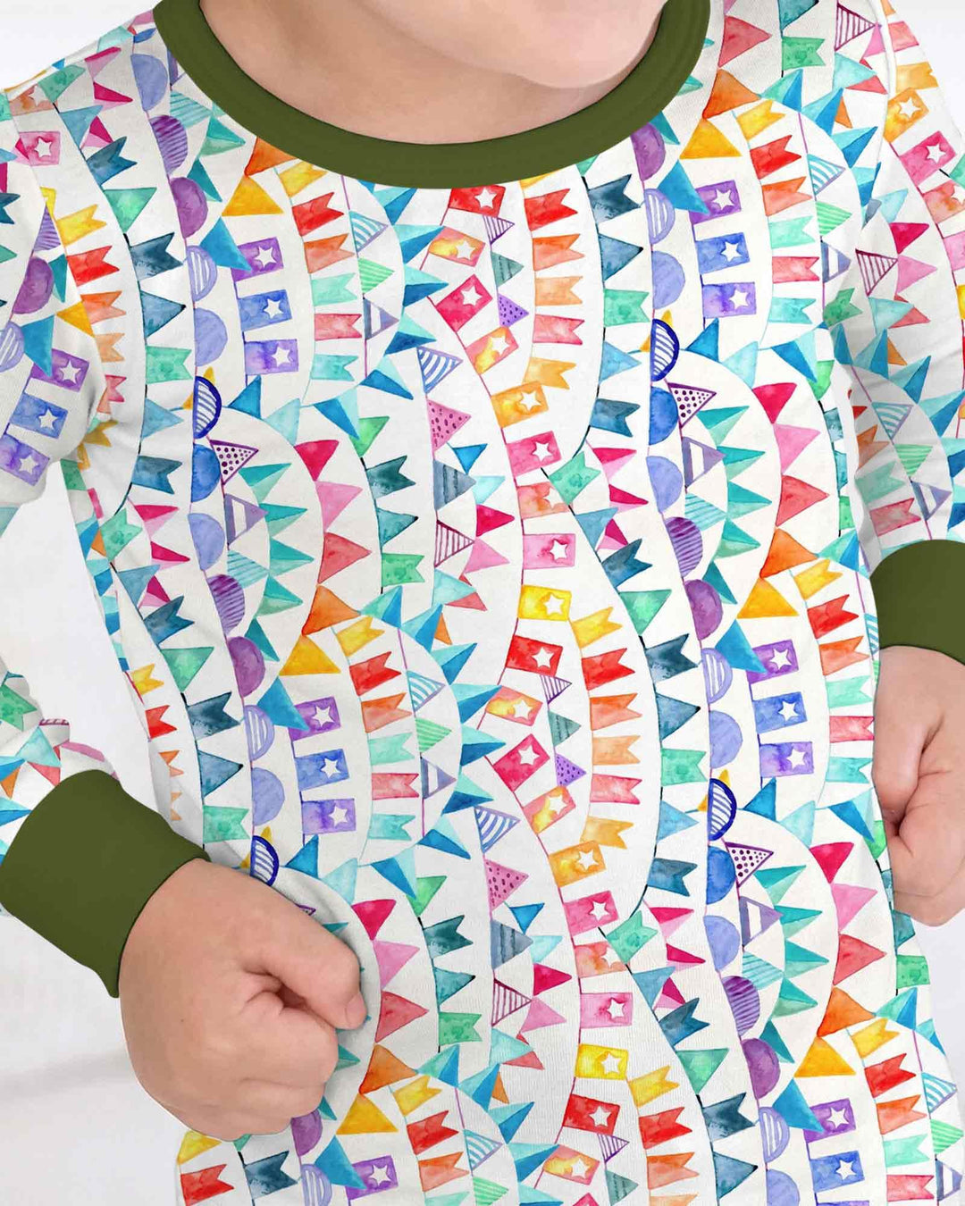 Celebrate Everyday Bamboo Two Piece Long Sleeve Pajama Set