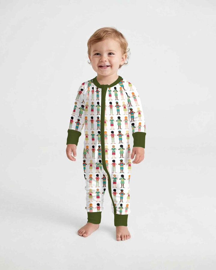 Gerippte Babykleidung mit individuellem Foto - Weich &amp; Skizzenhaft