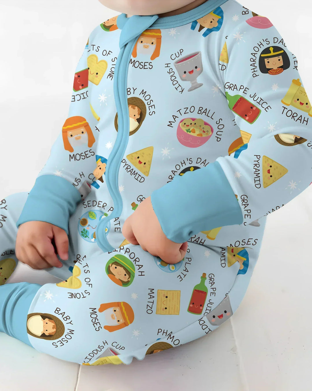 Gerippte Babykleidung mit individuellem Foto - Weich &amp; Skizzenhaft