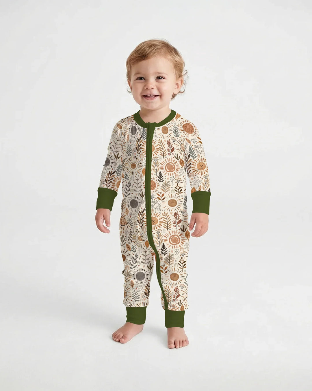 Boho Sunshine Garden Bamboo Convertible Zippy