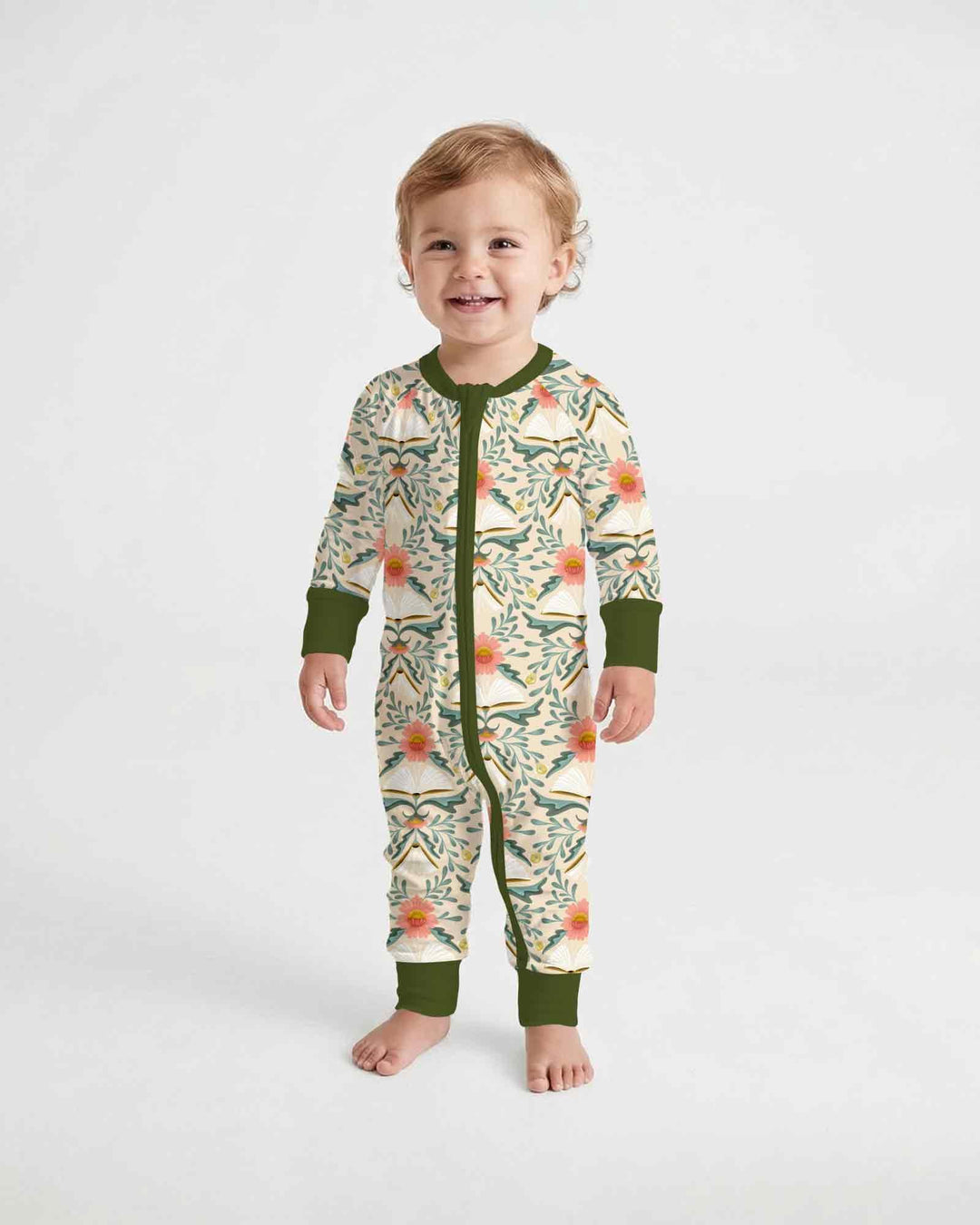 Gerippte Babykleidung mit individuellem Foto - Weich &amp; Skizzenhaft
