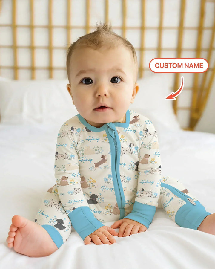 Gerippte Babykleidung mit individuellem Foto - Weich &amp; Skizzenhaft
