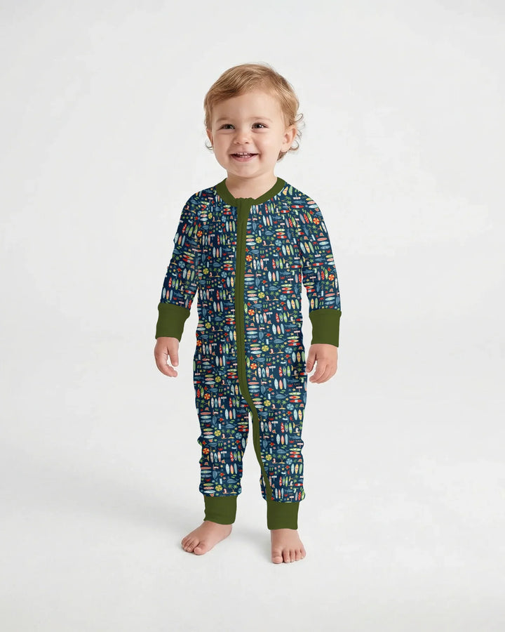 Gerippte Babykleidung mit individuellem Foto - Weich &amp; Skizzenhaft