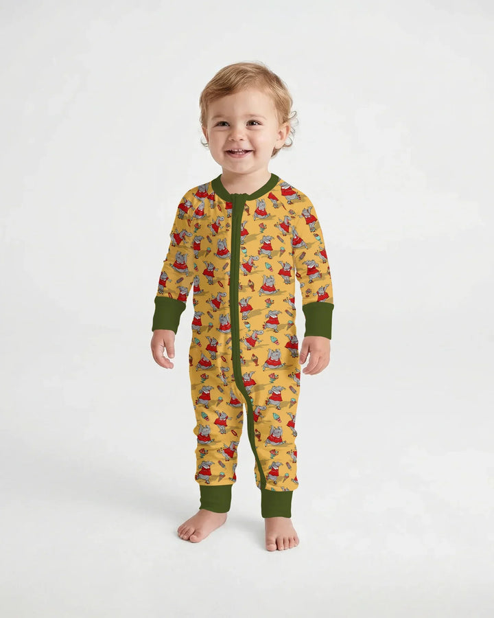 Dancing Hippo Treats Bamboo Convertible Zippy