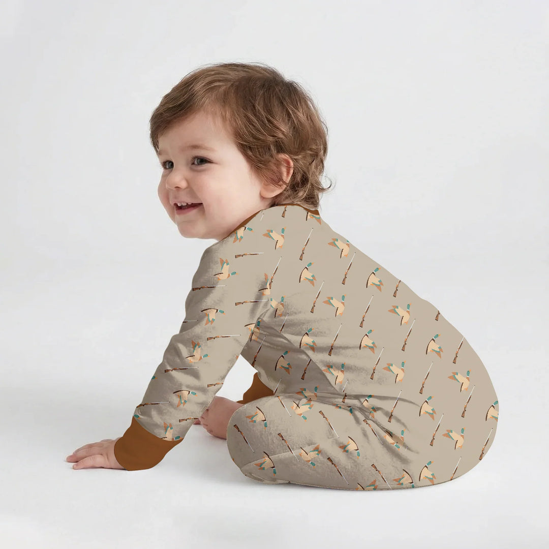 Gerippte Babykleidung mit individuellem Foto - Weich &amp; Skizzenhaft
