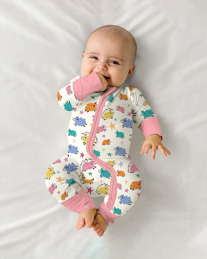 Gerippte Babykleidung mit individuellem Foto - Weich &amp; Skizzenhaft